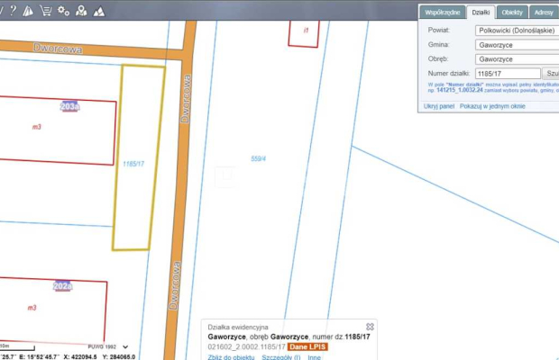 Sprzedam działkę 227 m2, 25 000 zł, Gaworzyce  
  
Możliwość zabudowy. W bliskim sąsiedztwie bloków. Możliwość zaadoptowania na