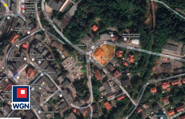 Nowa Ruda, budynki usługowe, 1832 m2, sprzedam, 2 000 000 PLN, netto.  
  
Nieruchomość zabudowana budynkiem biurowo-techniczny