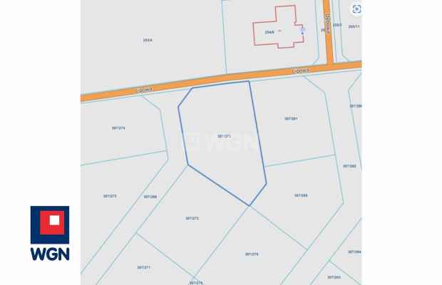 Szklary Górne, gmina Lubin, działka budowlana, 1327 m2, cena 225 590,00 zł.  
  
Zapraszam do zapoznania się z ofertą sprzedaży