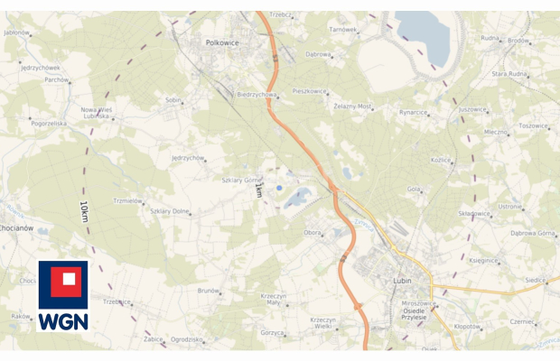 Szklary Górne, gmina Lubin, działka budowlana, 1327 m2, cena 225 590,00 zł.  
  
Zapraszam do zapoznania się z ofertą sprzedaży