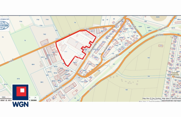 Świebodzin, sprzedam funkcjonujący obiekt, powierzchnia działki 19 638 m2, powierzchnia użytkowa zabudowań 4591,52 m2, sprzedam