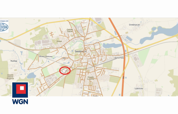 Świebodzin, sprzedam funkcjonujący obiekt, powierzchnia działki 19 638 m2, powierzchnia użytkowa zabudowań 4591,52 m2, sprzedam