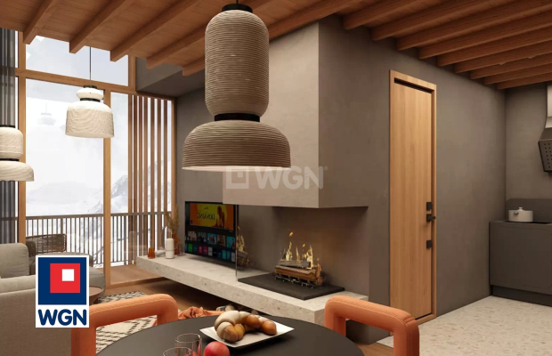 Gudauri, Gruzja, apartament, 43,7 m2, 406507 zł.  
  
Apartament na 4 piętrze z balkonem. Salon z aneksem kuchennym, przedpokój