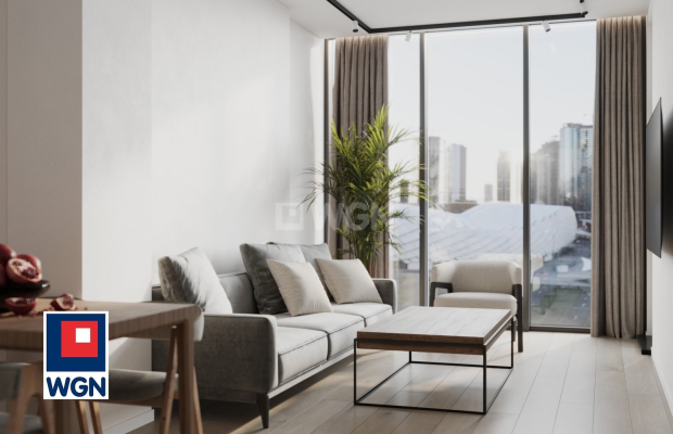 Batumi, Gruzja, region Adżara, apartament, 57,5 m2, 302440 zł.  
  
Apartament na 19 piętrze z balkonem. Salon z aneksem kuchen