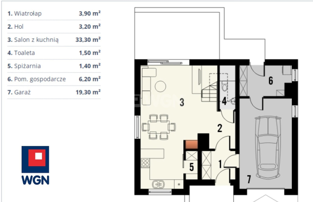 Sucha Górna, gmina Polkowice, działka z gotowym projektem, 778 m2, sprzedaż, 155000 zł.  
  
Na sprzedaż grunt budowlany: dział