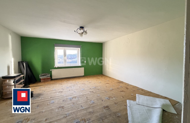 Kaźmierzów, NOWA CENA powiat Polkowice, dom z lokalem 125 m2, garaż, działka 1000 m2, sprzedam, 310 000 zł  
  
Do sprzedania d