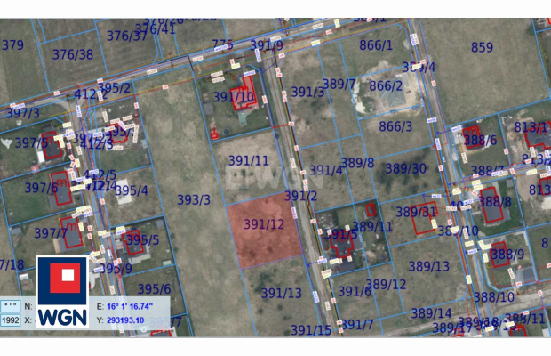 Sobin, gmina Polkowice, 15arów, sprzedaż, 310 000 00 zł  
  
Na sprzedaż grunt budowlany: działka 391/12 w miejscowości Sobin, 