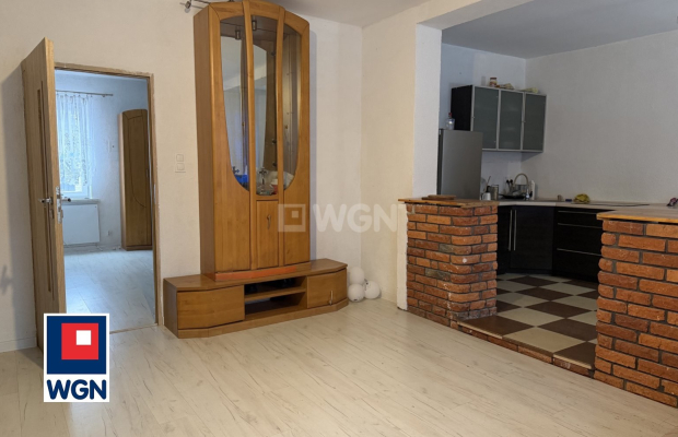 Wilków, Powiat Głogowski, mieszkanie 2 pokoje, 64m, ogródek, sprzedam.  
  
Oferta idealna dla osób szukających cichego miejsca