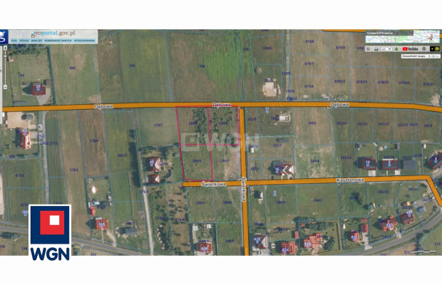 Pogorzeliska, działka budowlana, 13,79 ar, cena 69 000,00 zł.  
  
Na sprzedaż działka budowlana w Pogorzeliskach, na nowo pows