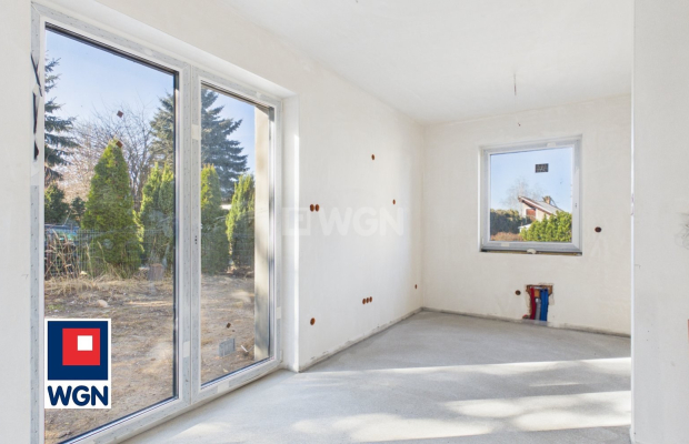 Na sprzedaż nowoczesny dom w zabudowie bliźniaczej o powierzchni 130 m2, położony na działce o powierzchni 3,5 ar. Nieruchomość