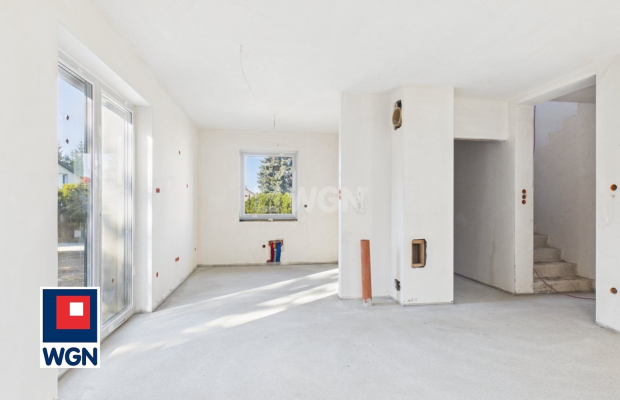 Na sprzedaż nowoczesny dom w zabudowie bliźniaczej o powierzchni 130 m2, położony na działce o powierzchni 3,5 ar. Nieruchomość