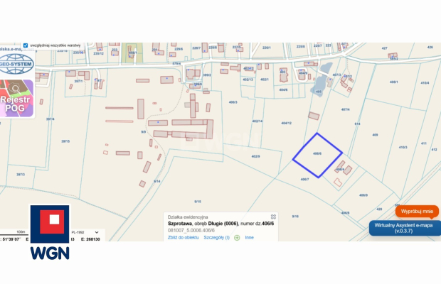 Długie, gmina Szprotawa, działka 5037 m2, sprzedam, 150 000,00 zł.

Zapraszam do zapoznania się z ofertą sprzedaży działka o nu