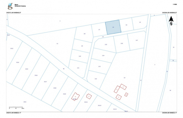 Działka 1/6 w kompleksie 14 działek z WZ