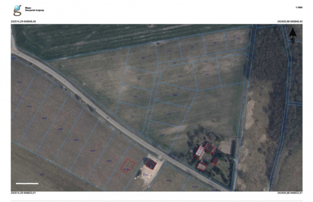 Działka 1/6 w kompleksie 14 działek z WZ