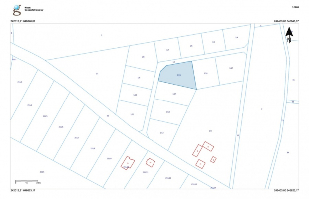 Działka 1/15 w kompleksie 14 działek z WZ