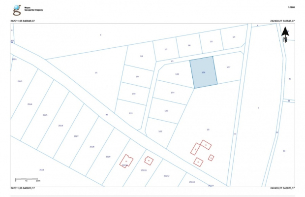 Działka 1/16 w kompleksie 14 działek z WZ