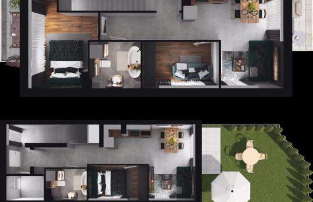 Bliźniak - wiele opcji aranżacji! Jagodno