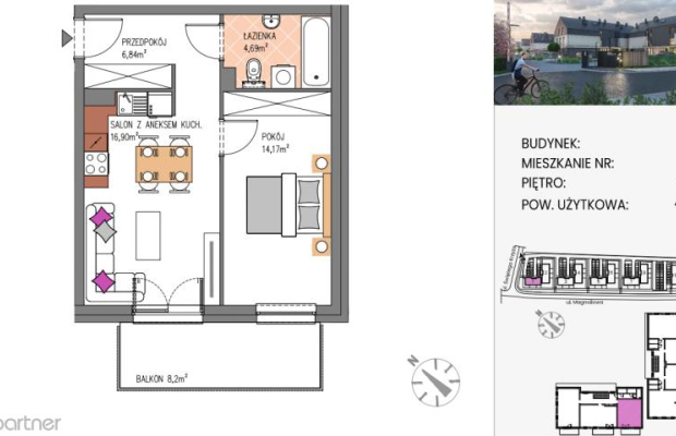 Mieszkanie willowe z komórką i parkingiem w cenie!