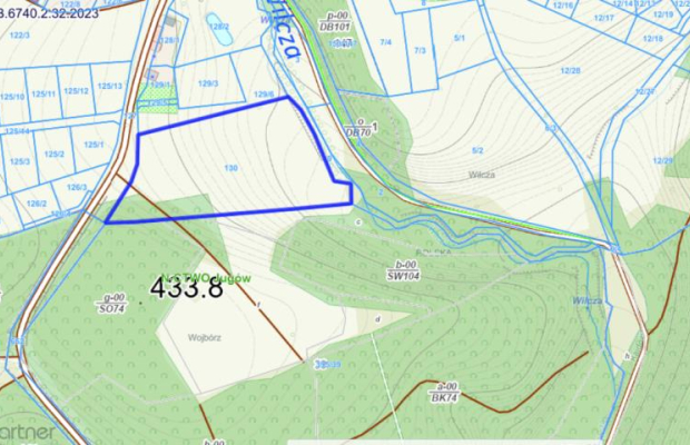 Działka widokowa, budowlana, Wilcza, gm. Kłodzko