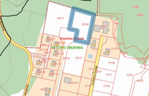 Wyjątkowy teren przy lesie. Idealne pod Twój dom.