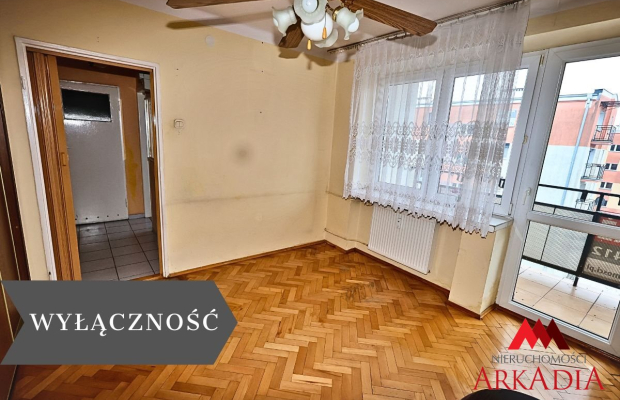 Arkadia Nieruchomości z dumą prezentuje przytulne, dwupokojowe mieszkanie w centralnej części Włocławka - idealną propozycję dl