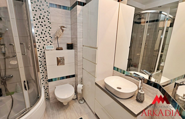 2 pokoje na parterze 55 m2 z balkonem, Sródmieście