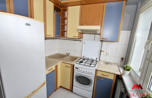 Do wynajęcia przytulne 2-pokojowe mieszkanie o powierzchni 38 m² , położone na  4. piętrze  w bloku na  osiedlu Kazimierza Wiel