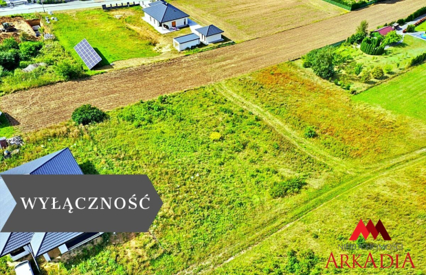 Arakcyjna działka w Kowalu 1000 m2