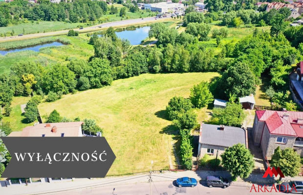  działka inwestycyjna Lipno z budynkiem
