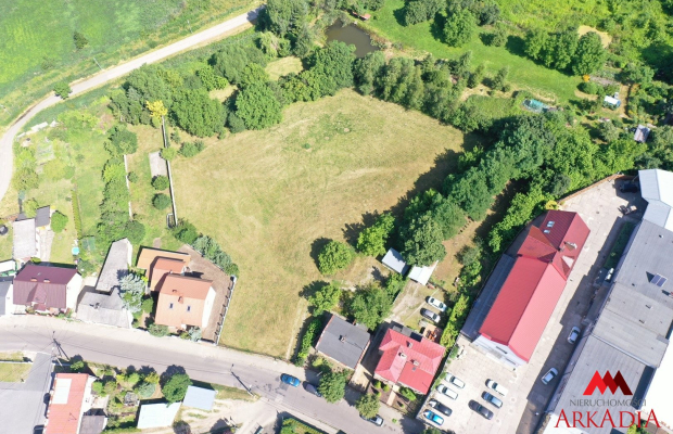  działka inwestycyjna Lipno z budynkiem