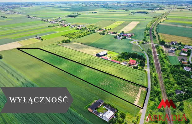 Duża działka inwestycyjna 2,35 ha 