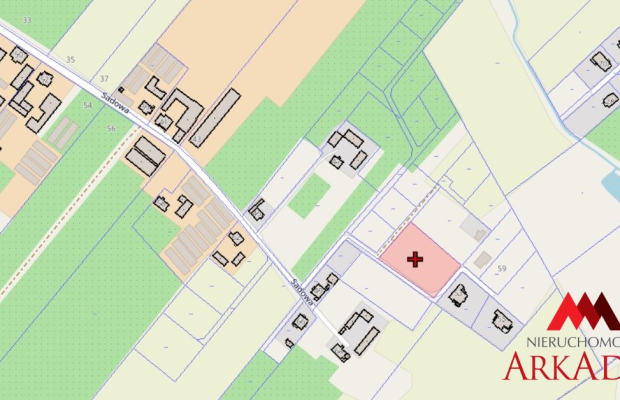 działka na sprzedaż Szpetal Górny- SADOWA