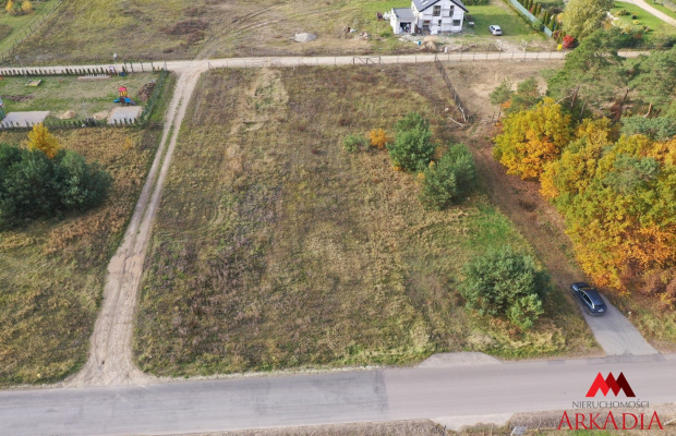 działka budowlana 3023 m², Kąty kolonia