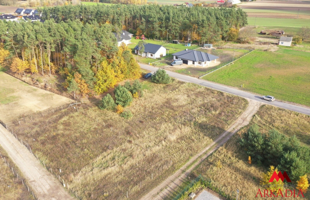 działka budowlana 3023 m², Kąty kolonia