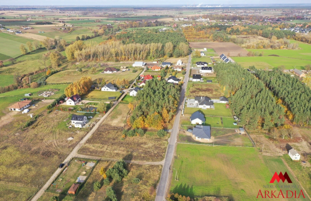 działka budowlana 3023 m², Kąty kolonia