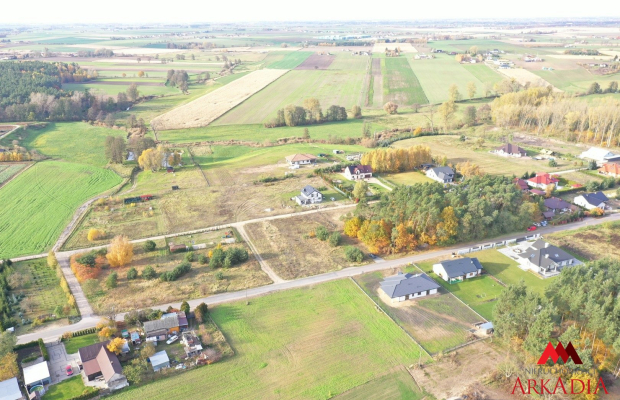 działka budowlana 3023 m², Kąty kolonia