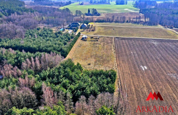 Arkadia Nieruchomości  oferuje na sprzedaż  niezabudowaną nieruchomość gruntową , położoną w  województwie kujawsko-pomorskim ,