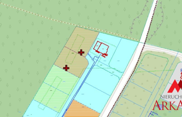 działka 1000 m² z WZ w Aleksandrowie Kujawskim