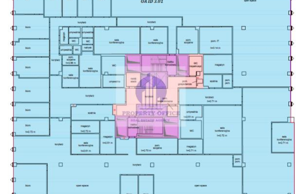 Mokotów: lokal biurowy na wynajem