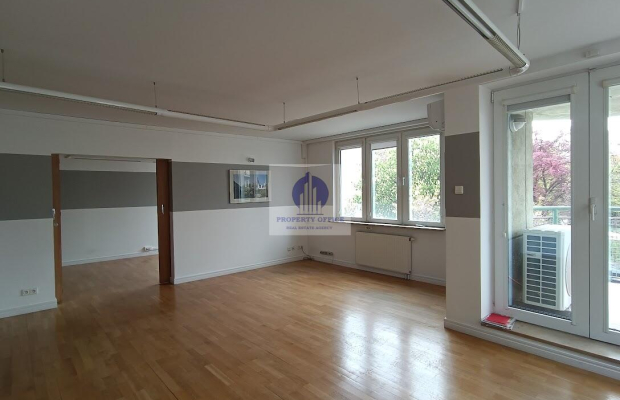 Mokotów: lokal biurowy 123,30 m2 do wynajęcia