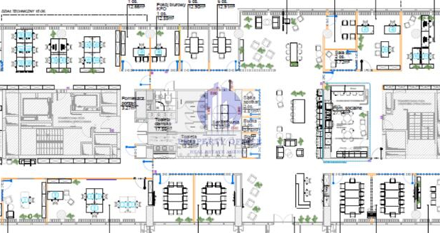 Śródmieście: podnajem- lokal biurowy o pow.1538 m2