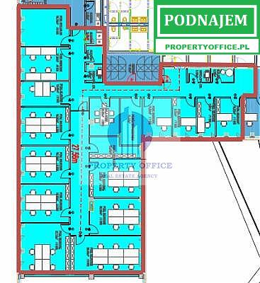 Mokotów: lokal biurowy do podnajmu