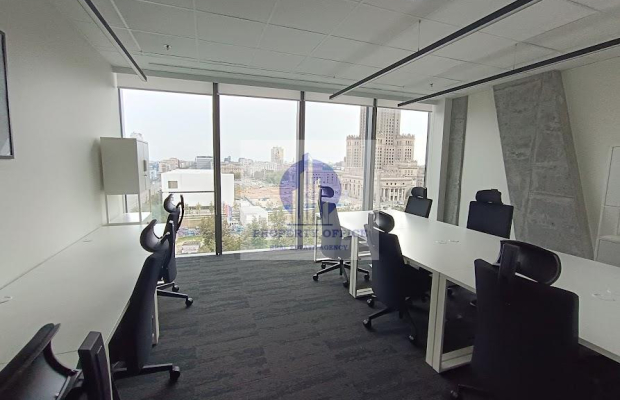 Śródmieście: biuro seriwsowane na wynajem