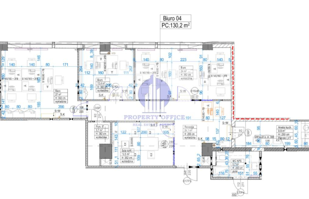 Mokotów: lokal biurowy na wynajem