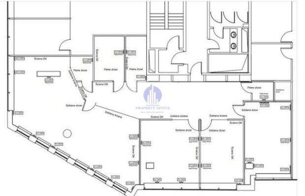 Śródmieście: lokal biurowy na wynajem