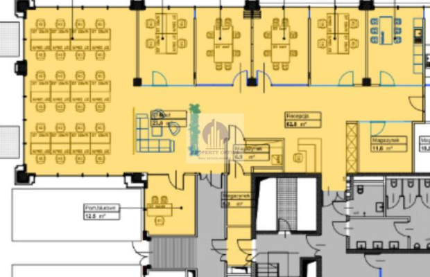 Mokotów: lokal usługowo-biurowy na wynajem