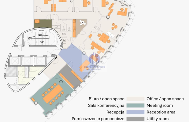 Włochy: lokal biurowy na wynajem