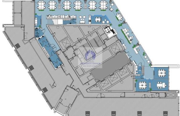 Wola: lokal biurowy o pow. 1008 m2