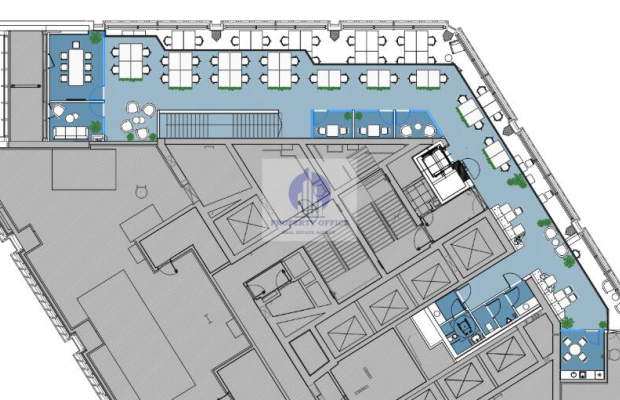 Wola: lokal biurowy o pow. 1008 m2