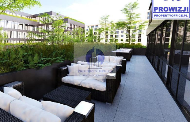 Mokotów: lokal biurowy 1066 m2 na podnajem